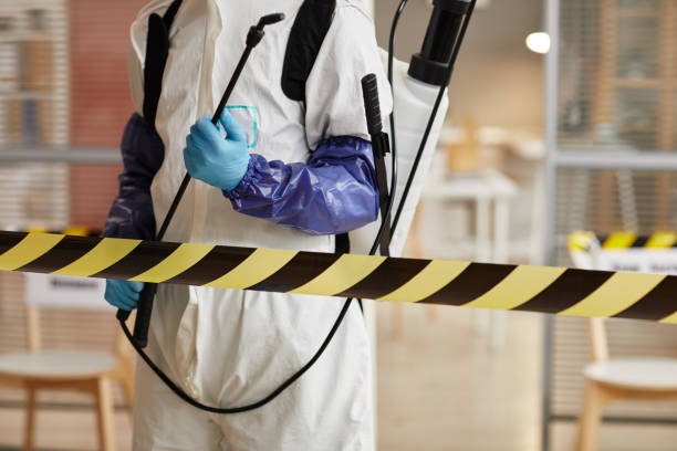Professional Infectious Disease Decontamination technician working in Highland, MD